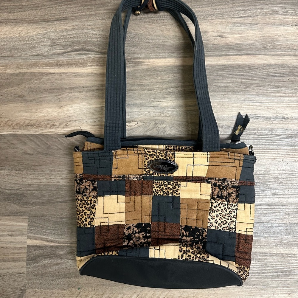 Donna Sharp Patchwork Tote - image 1